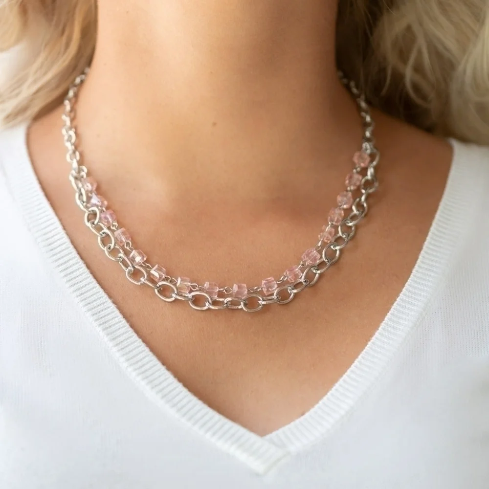 Block Party Princess Necklace and Bracelet Set